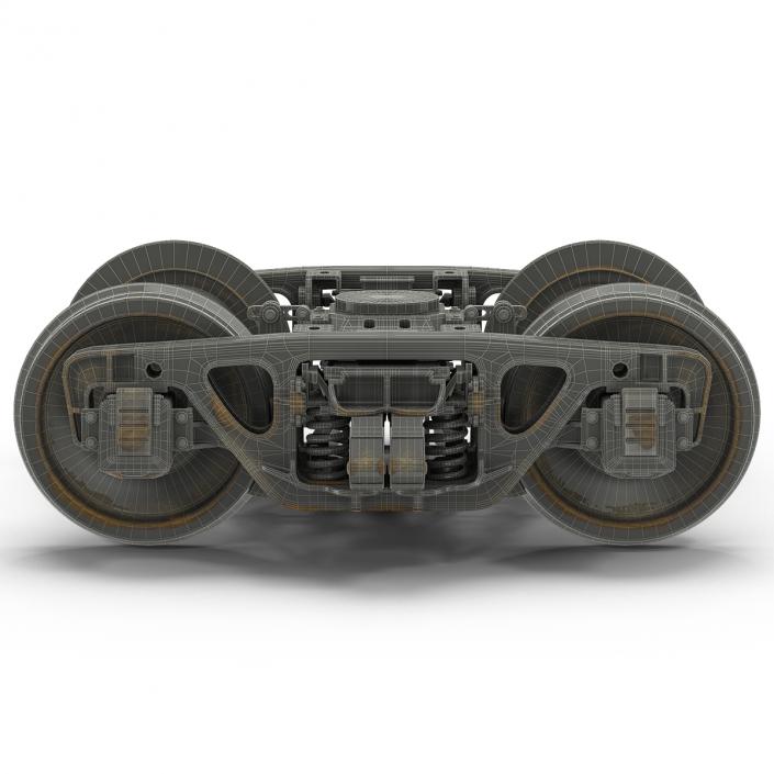 Train Wheels 2 3D model