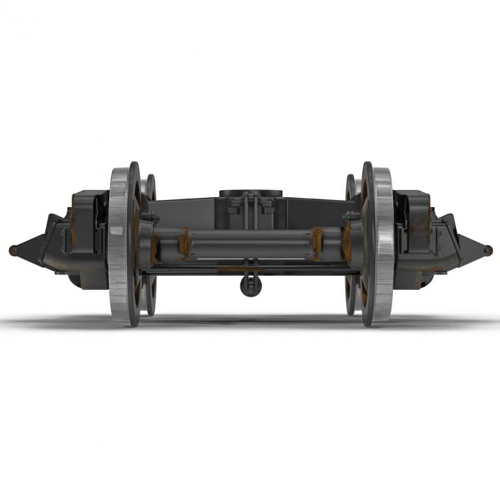 Train Wheels 2 3D model