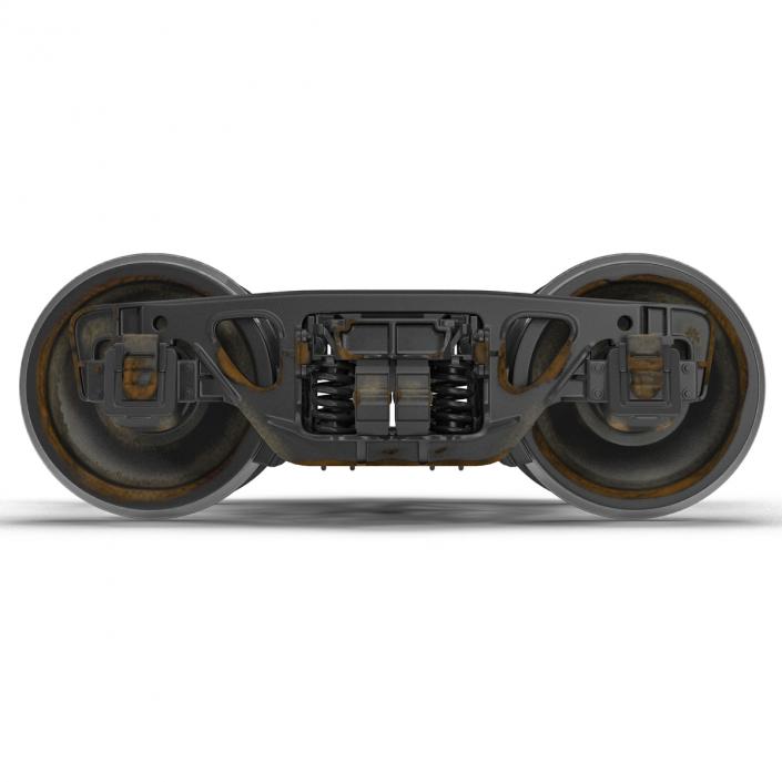 Train Wheels 2 3D model