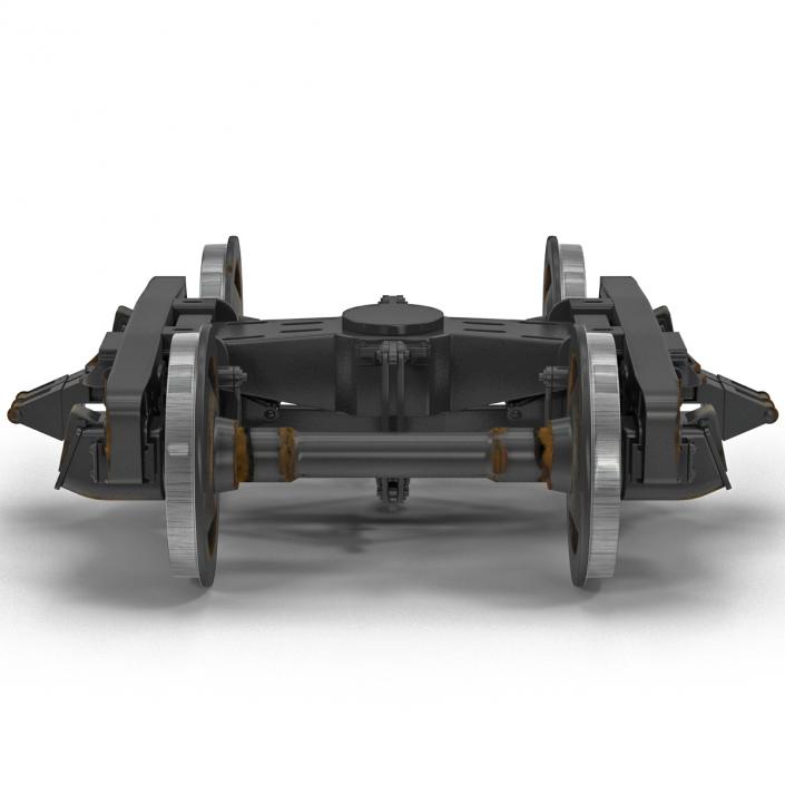 Train Wheels 2 3D model