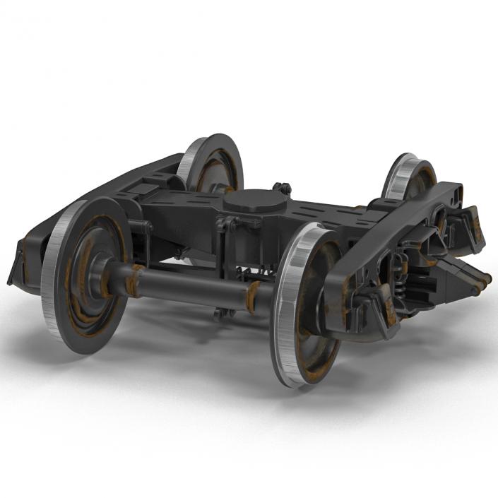 Train Wheels 2 3D model