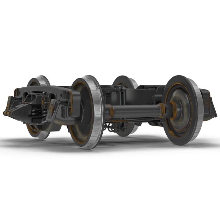 Train Wheels 2 3D model