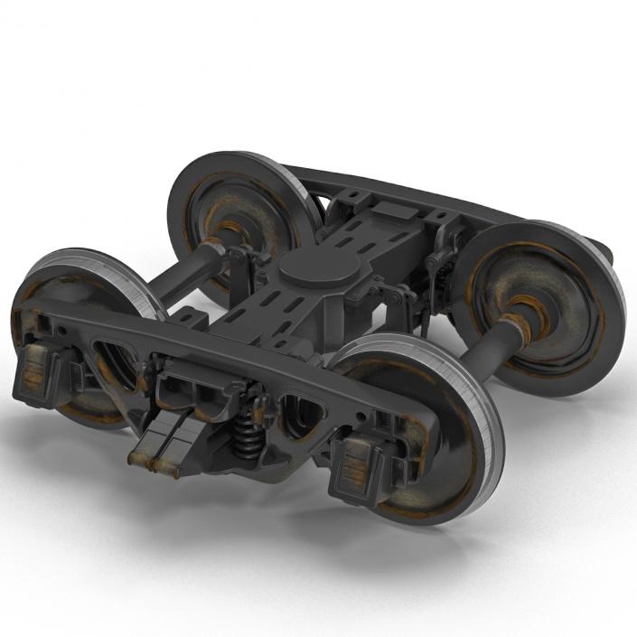 Train Wheels 2 3D model