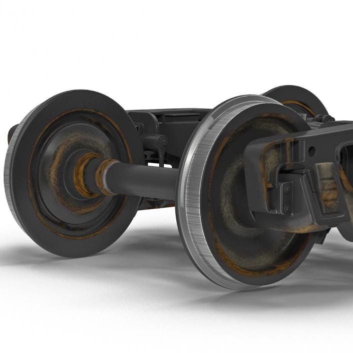 Train Wheels 2 3D model