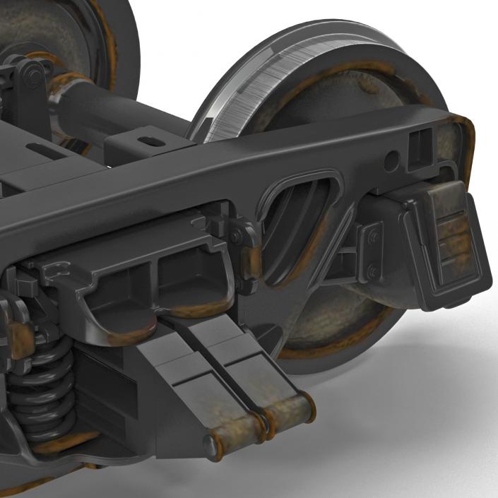 Train Wheels 2 3D model