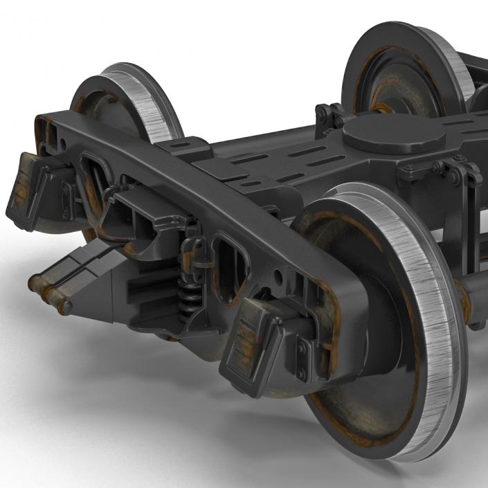 Train Wheels 2 3D model