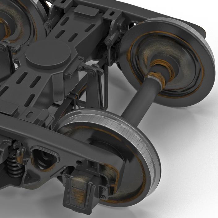 Train Wheels 2 3D model