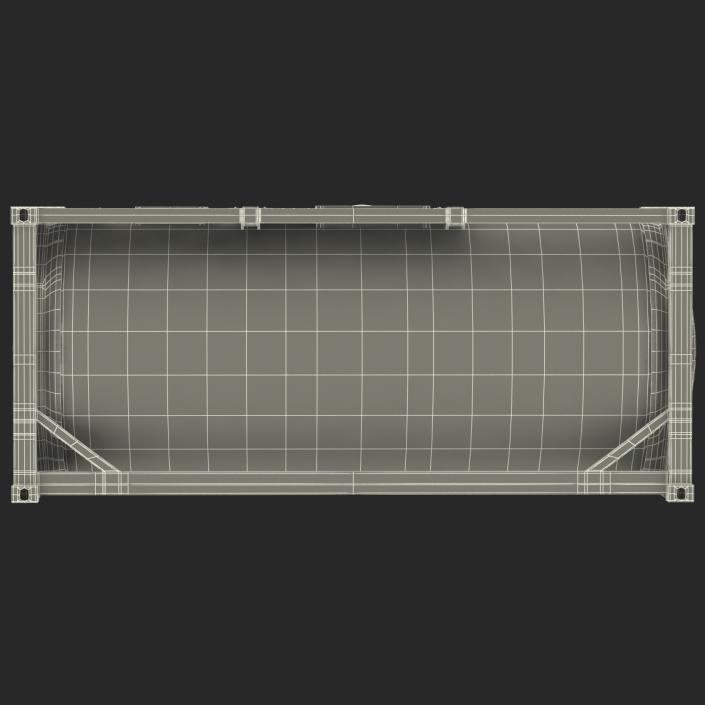 3D ISO Tank Container model