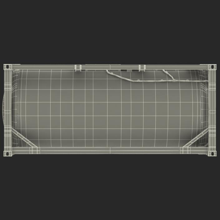 3D ISO Tank Container model