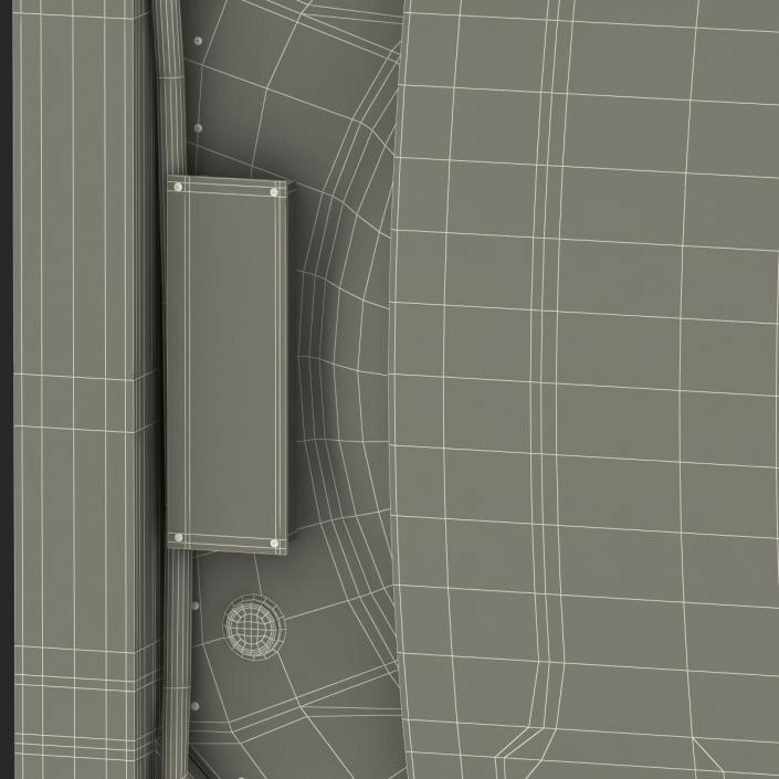 3D ISO Tank Container model