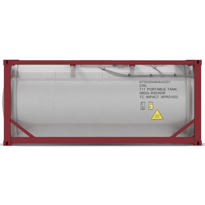 3D ISO Tank Container Generic