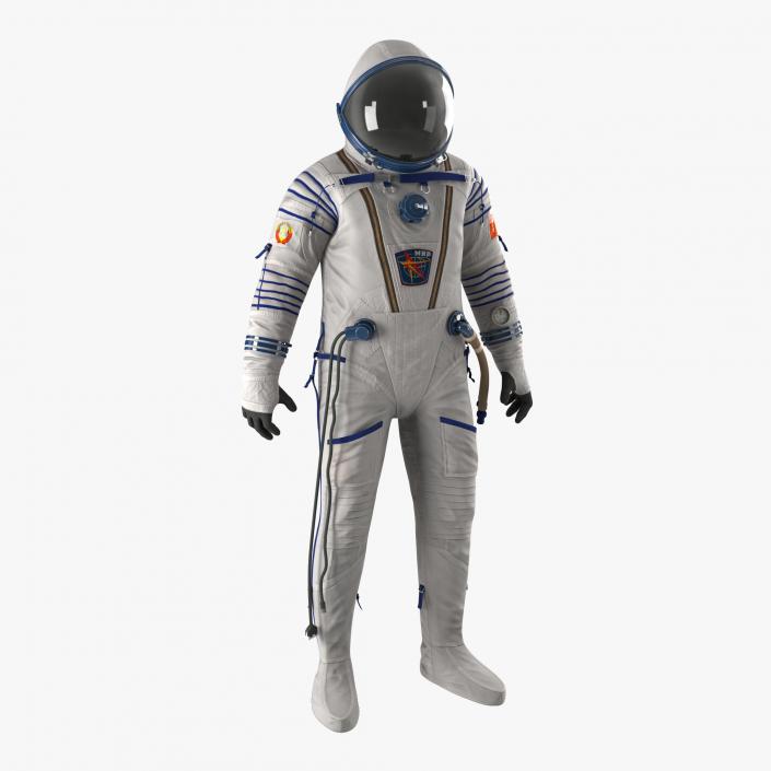 3D model Russian Space Suit Sokol KV2 Rigged