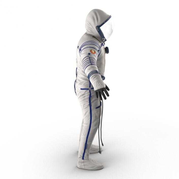 3D model Russian Space Suit Sokol KV2 Rigged