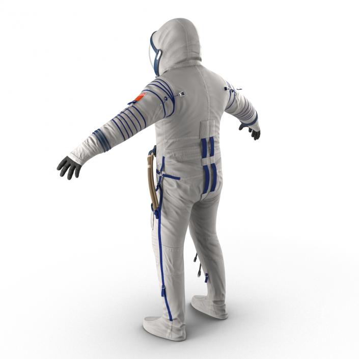 3D model Russian Space Suit Sokol KV2 Rigged