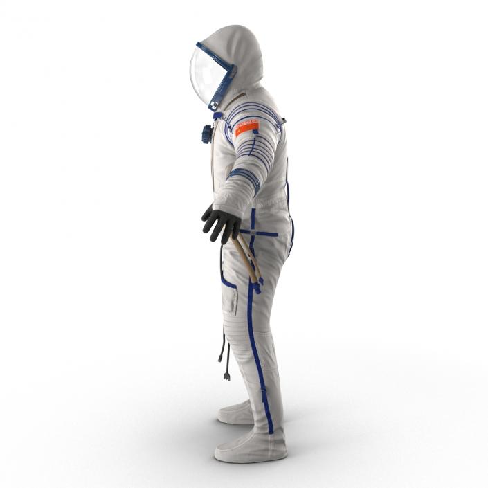 3D model Russian Space Suit Sokol KV2 Rigged