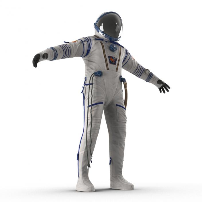 3D model Russian Space Suit Sokol KV2 Rigged