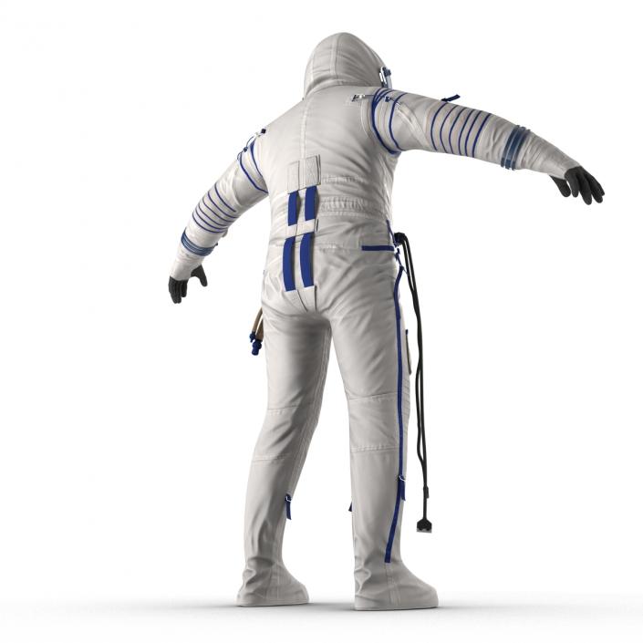 3D model Russian Space Suit Sokol KV2 Rigged