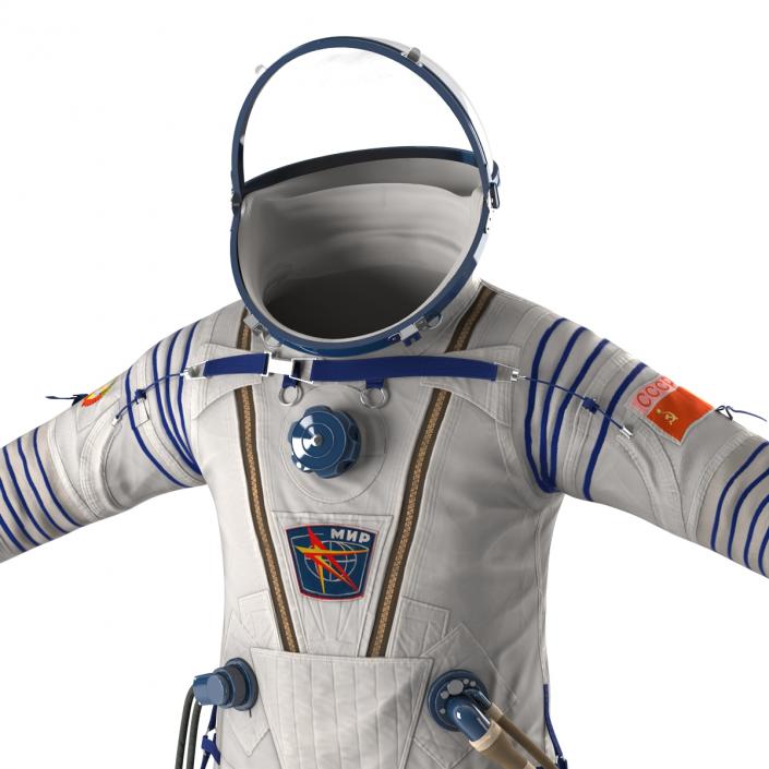 3D model Russian Space Suit Sokol KV2 Rigged