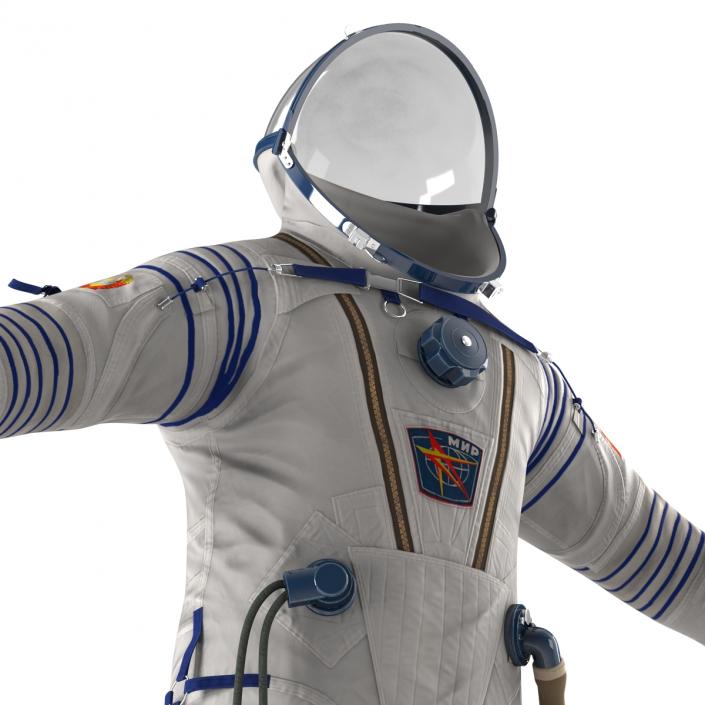 3D model Russian Space Suit Sokol KV2 Rigged