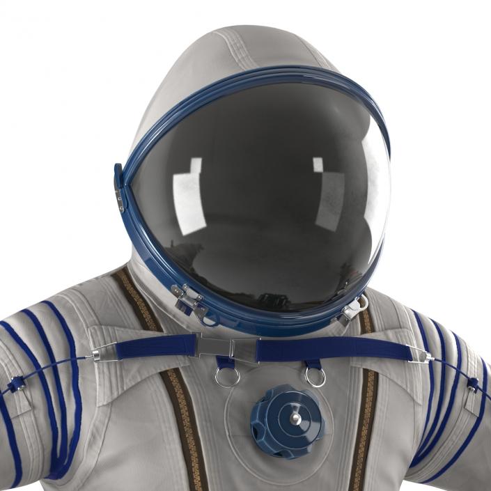 3D model Russian Space Suit Sokol KV2 Rigged