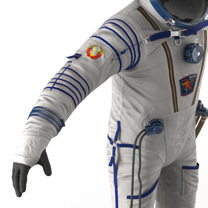 3D model Russian Space Suit Sokol KV2 Rigged