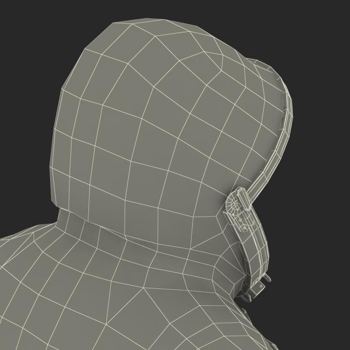 3D model Russian Space Suit Sokol KV2 Rigged