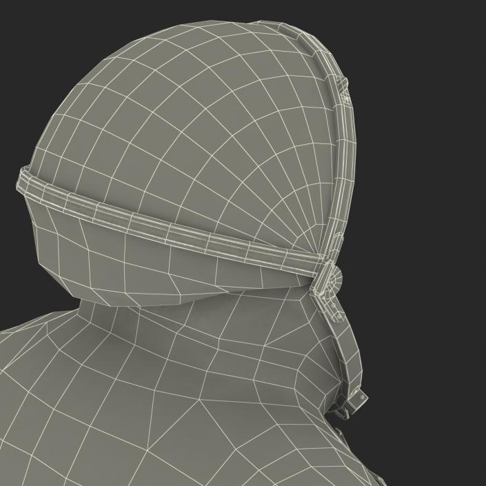 3D model Russian Space Suit Sokol KV2 Rigged