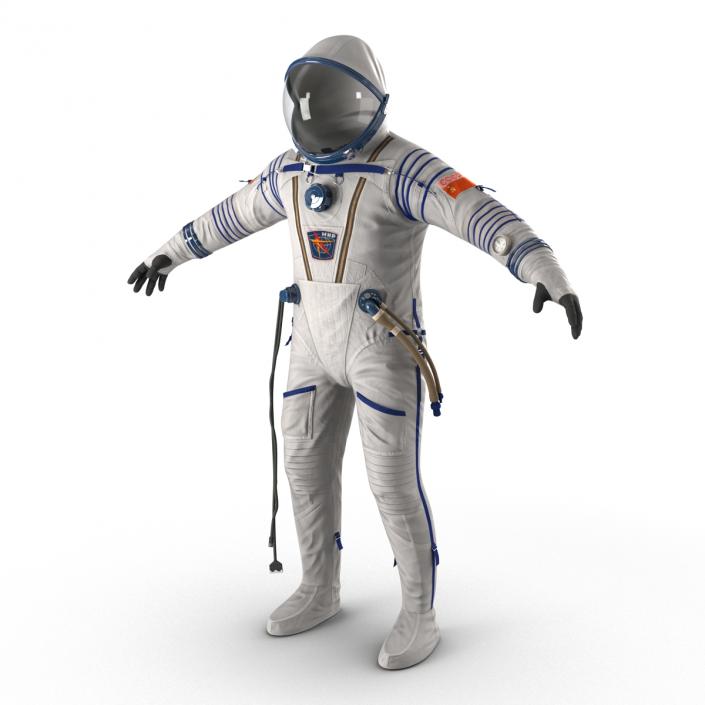 3D Russian Space Suit Sokol KV2 model