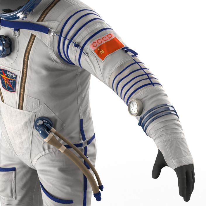 3D Russian Space Suit Sokol KV2 model