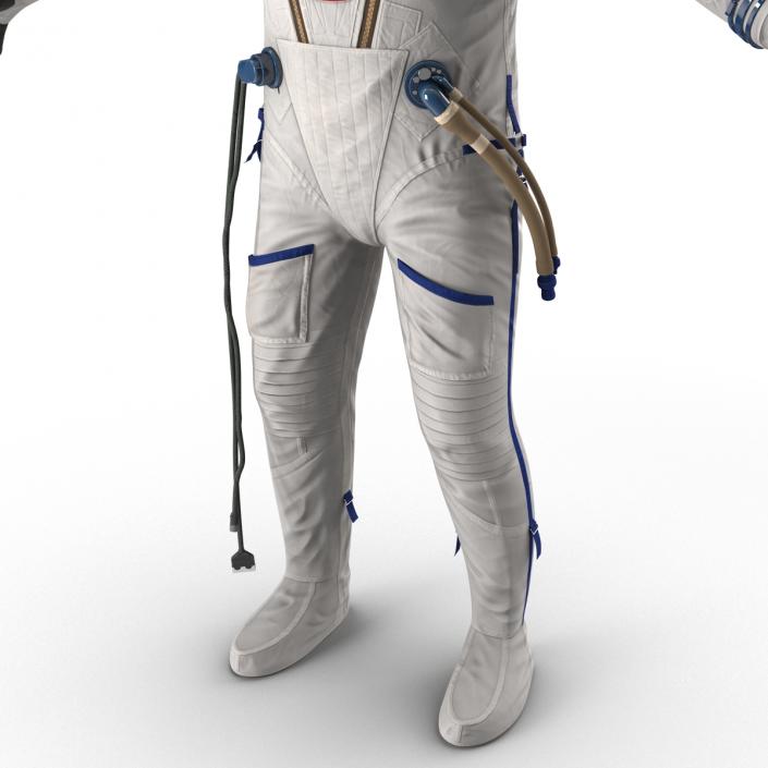 3D Russian Space Suit Sokol KV2 model