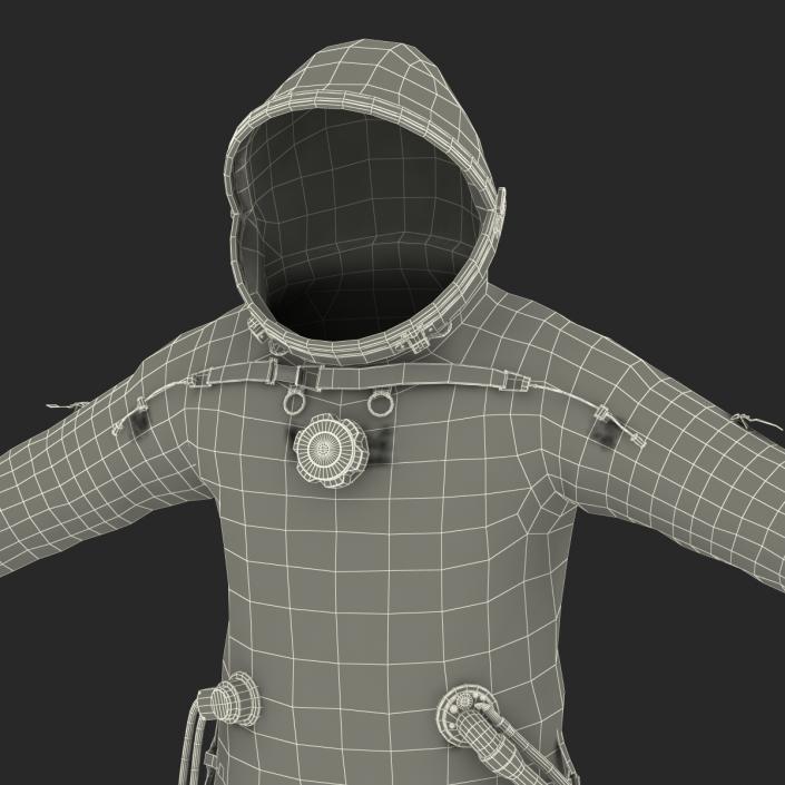 3D Russian Space Suit Sokol KV2 model