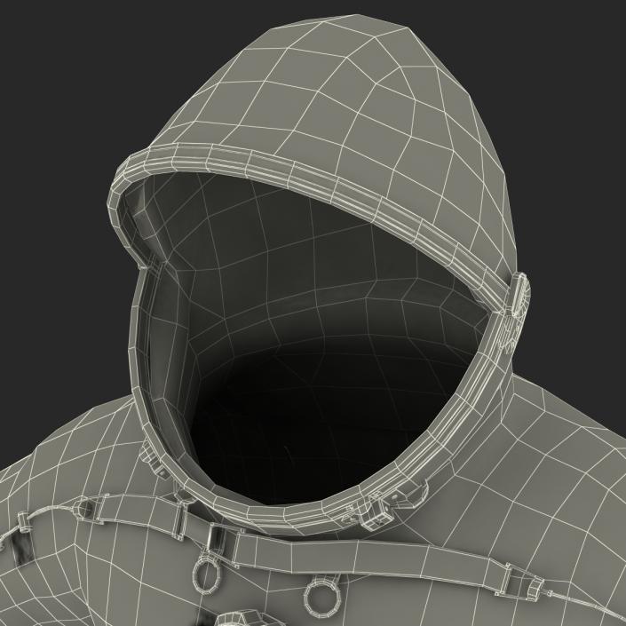 3D Russian Space Suit Sokol KV2 model