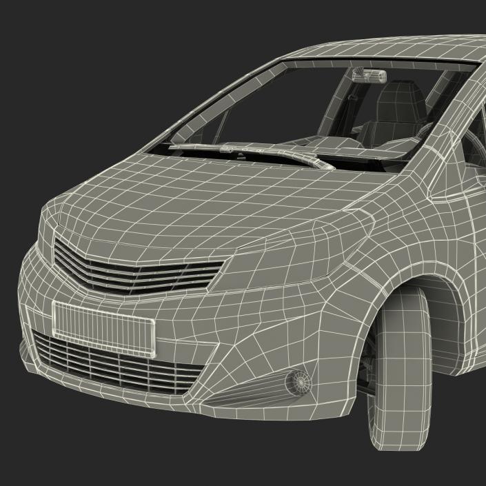 Generic Hatchback 3D