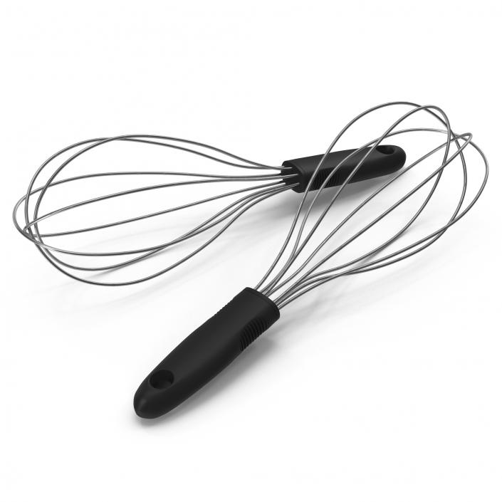 3D Balloon Whisk model