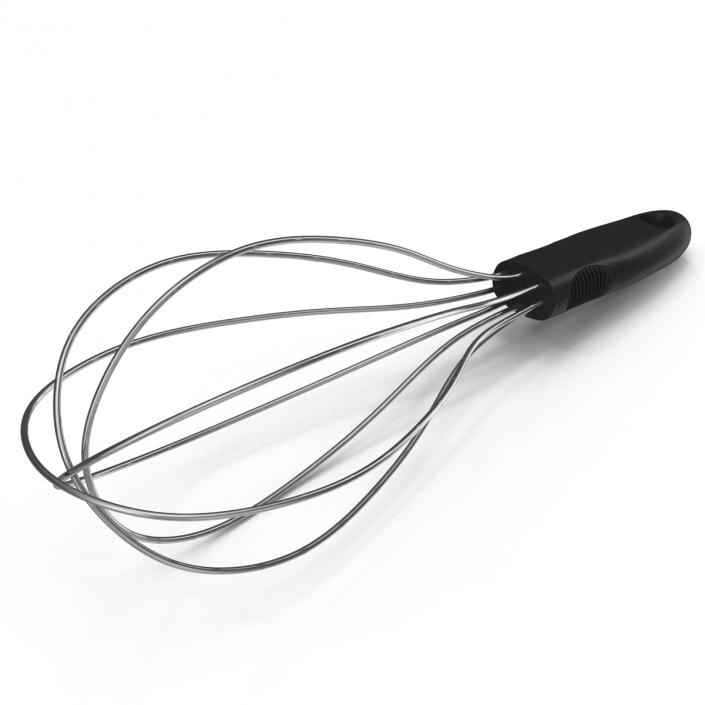 3D Balloon Whisk model