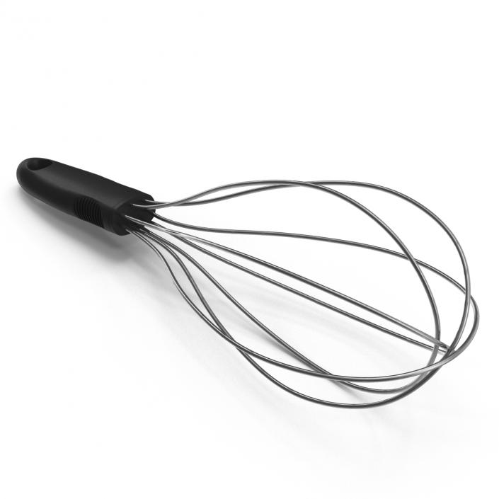 3D Balloon Whisk model