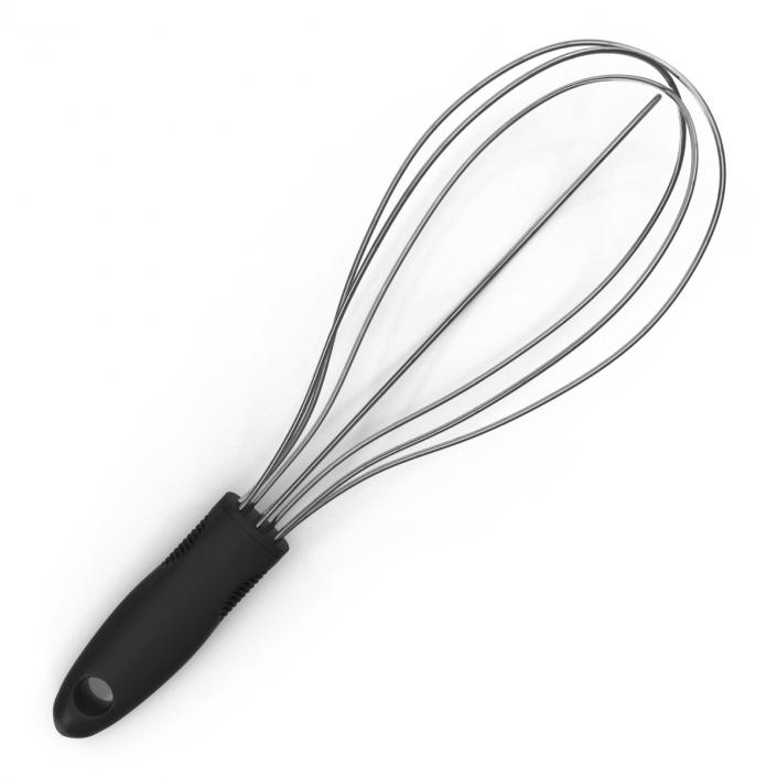 3D Balloon Whisk model