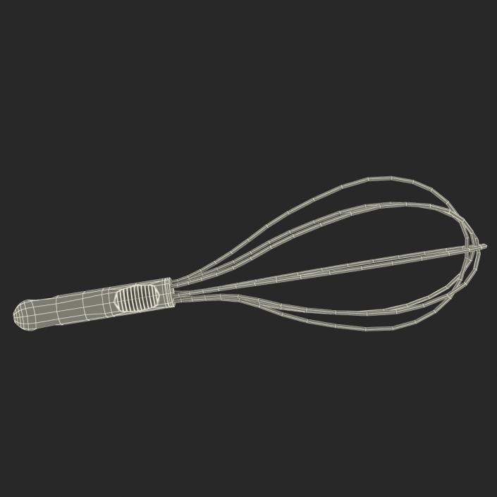 3D Balloon Whisk model