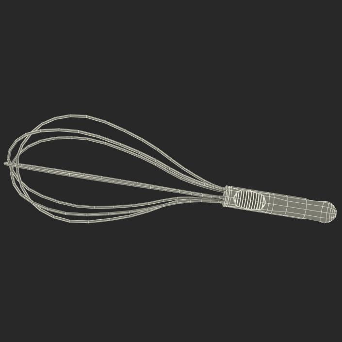 3D Balloon Whisk model