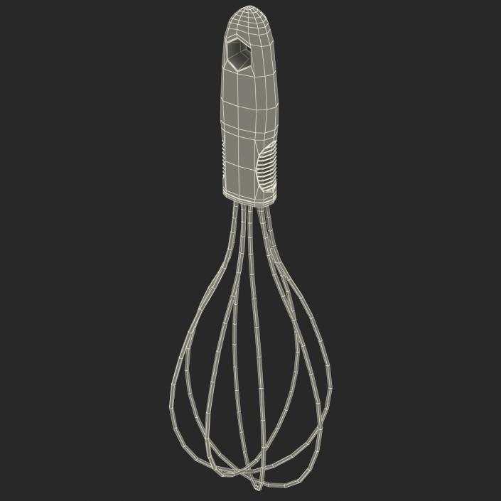 3D Balloon Whisk model