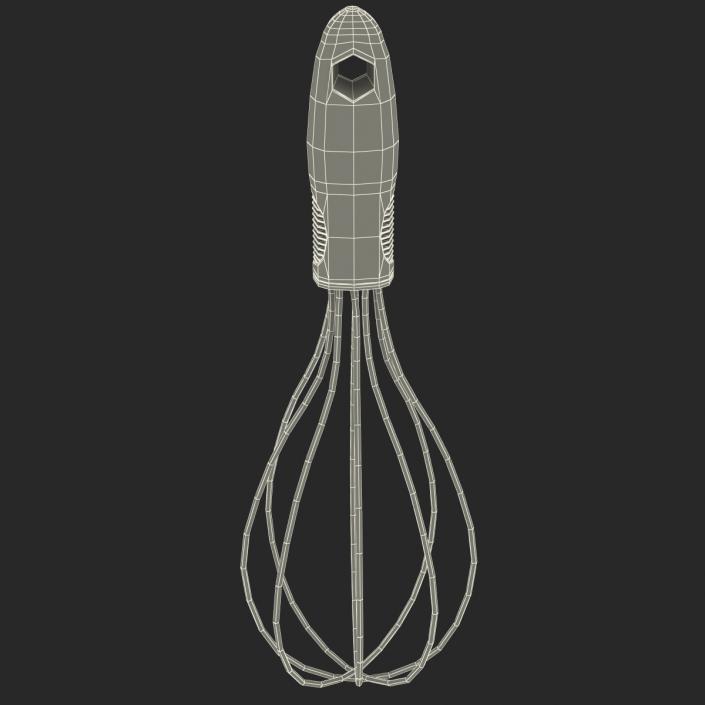 3D Balloon Whisk model