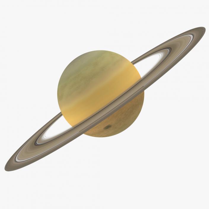 3D Planet Saturn model