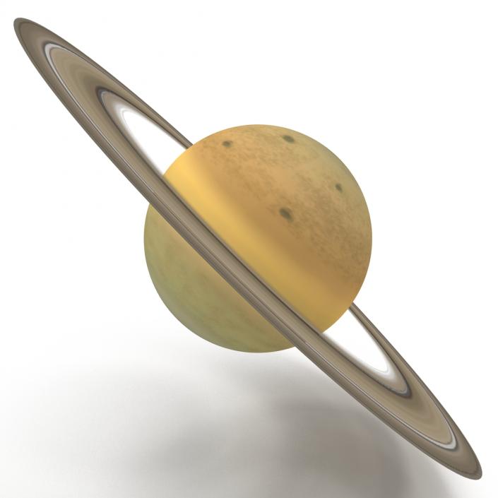 3D Planet Saturn model