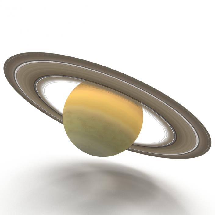 3D Planet Saturn model