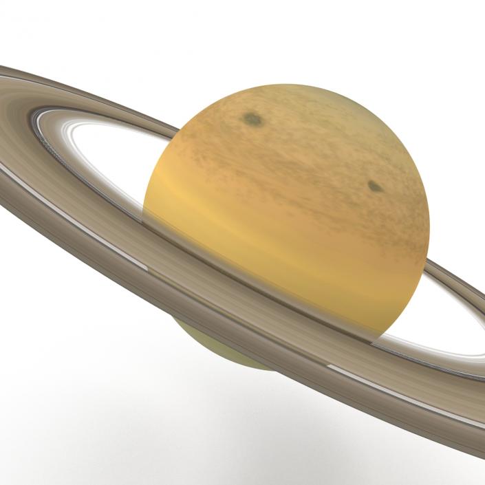 3D Planet Saturn model