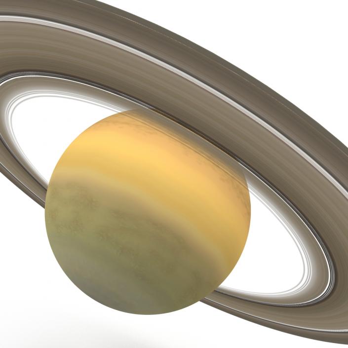 3D Planet Saturn model