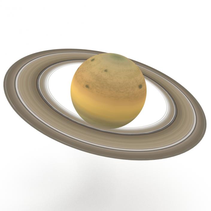 3D Planet Saturn model