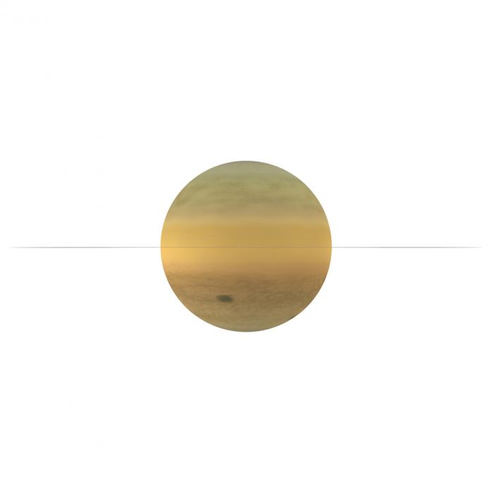 3D Planet Saturn model