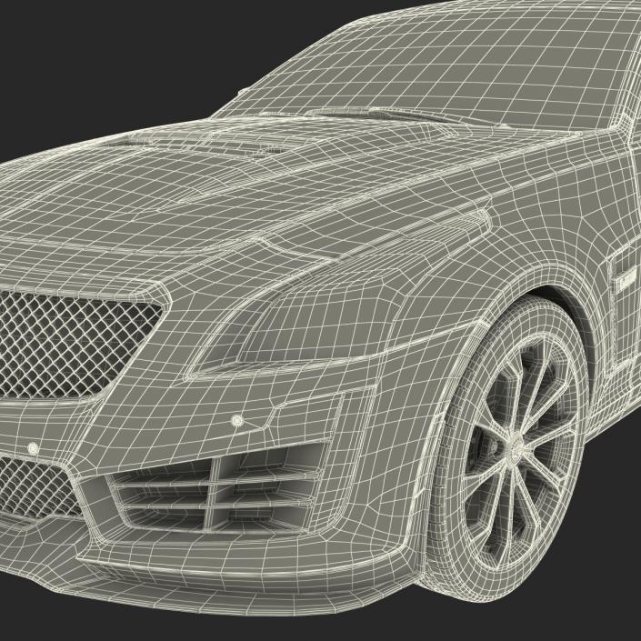 Cadillac CTS V 2016 3D model