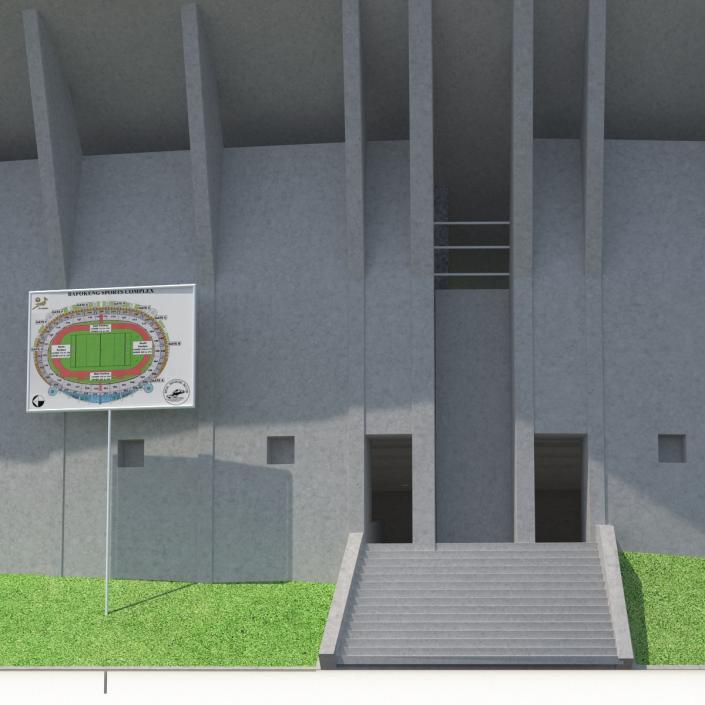 Royal Bafokeng Stadium 3D